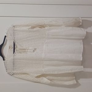 World Market cream color top